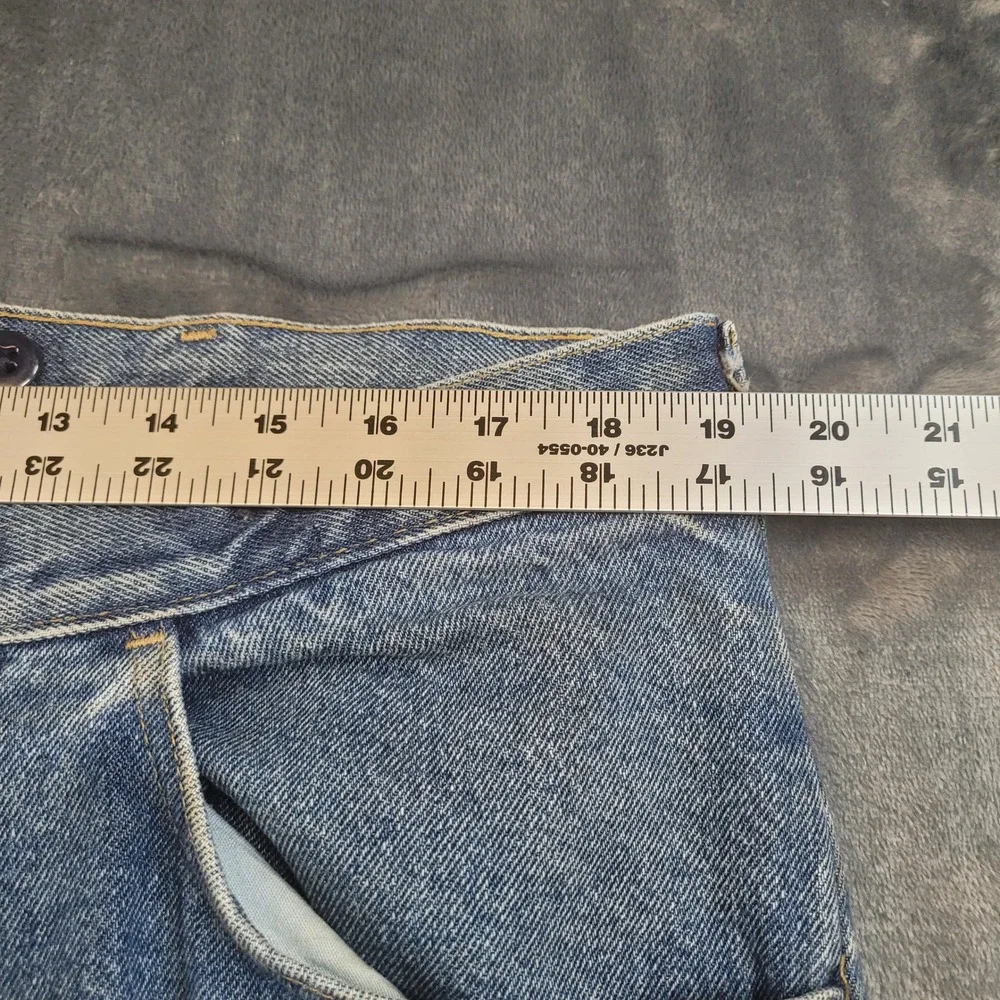 Wrangler Rugged Wear Men Upland Jeans 38x34 Brown Nylon Brush Guard 33104AN